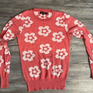 Pink Sweater Flowers